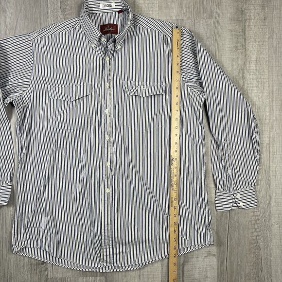 LUCCHESE Classics Men's 17-35 Vintage Stripped Long-Sleeve Button-Down Shirt X - Picture 8 of 10